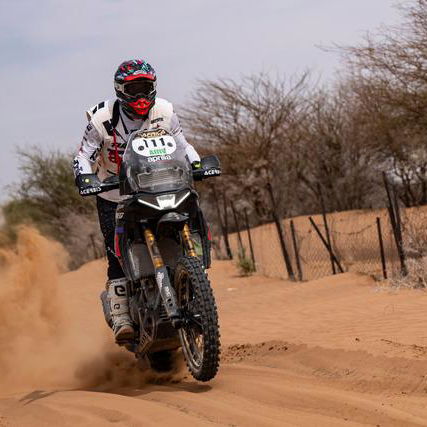 Jacopo Cerutti, 2024 Africa Eco Race. 